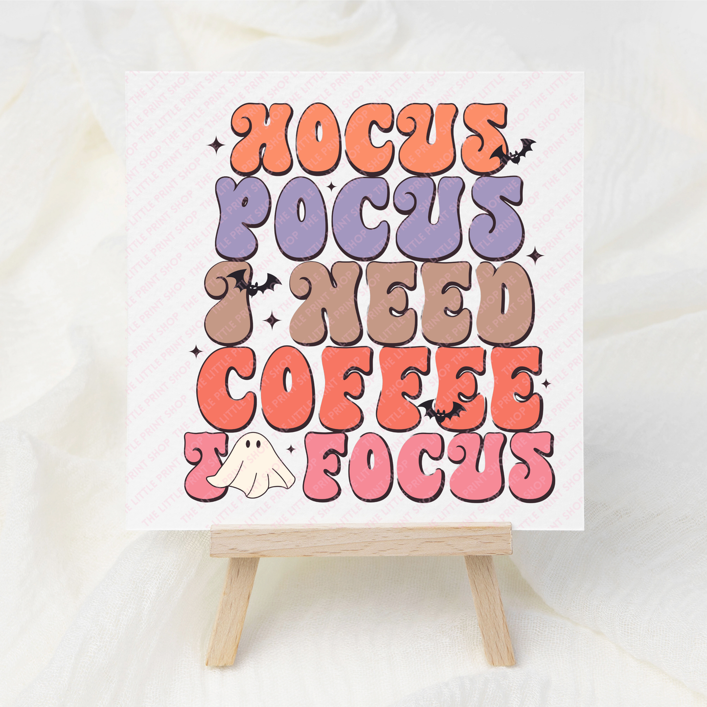 Hocus Pocus Coffee - UV DTF 3 inch Decal