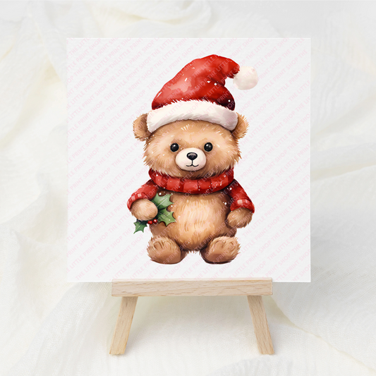 Bear - UV DTF 3 inch Decal
