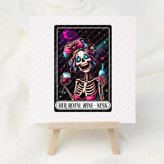 Her Royal - UV DTF 3 inch Decals