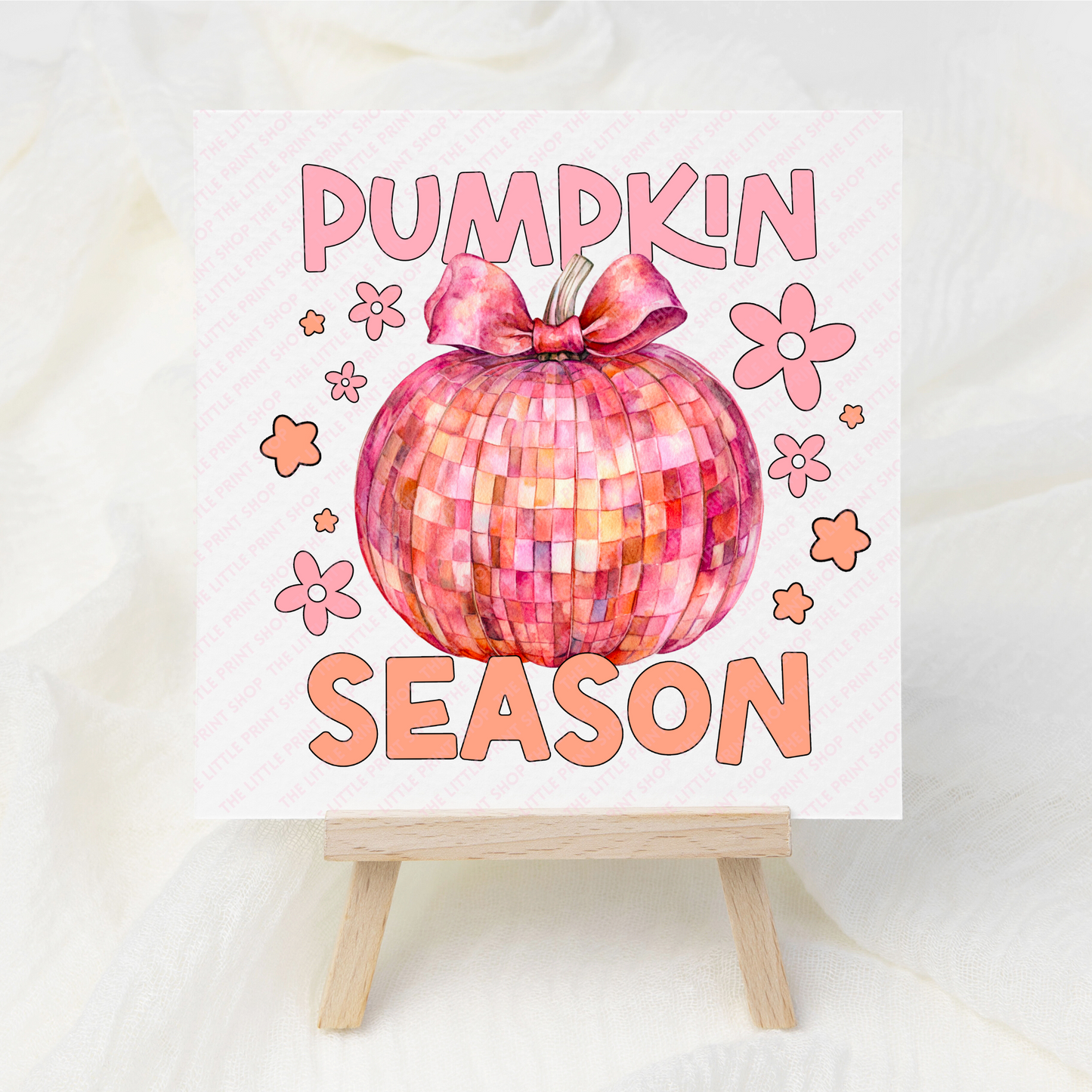 Pumpkin Season - UV DTF 3 inch Decals