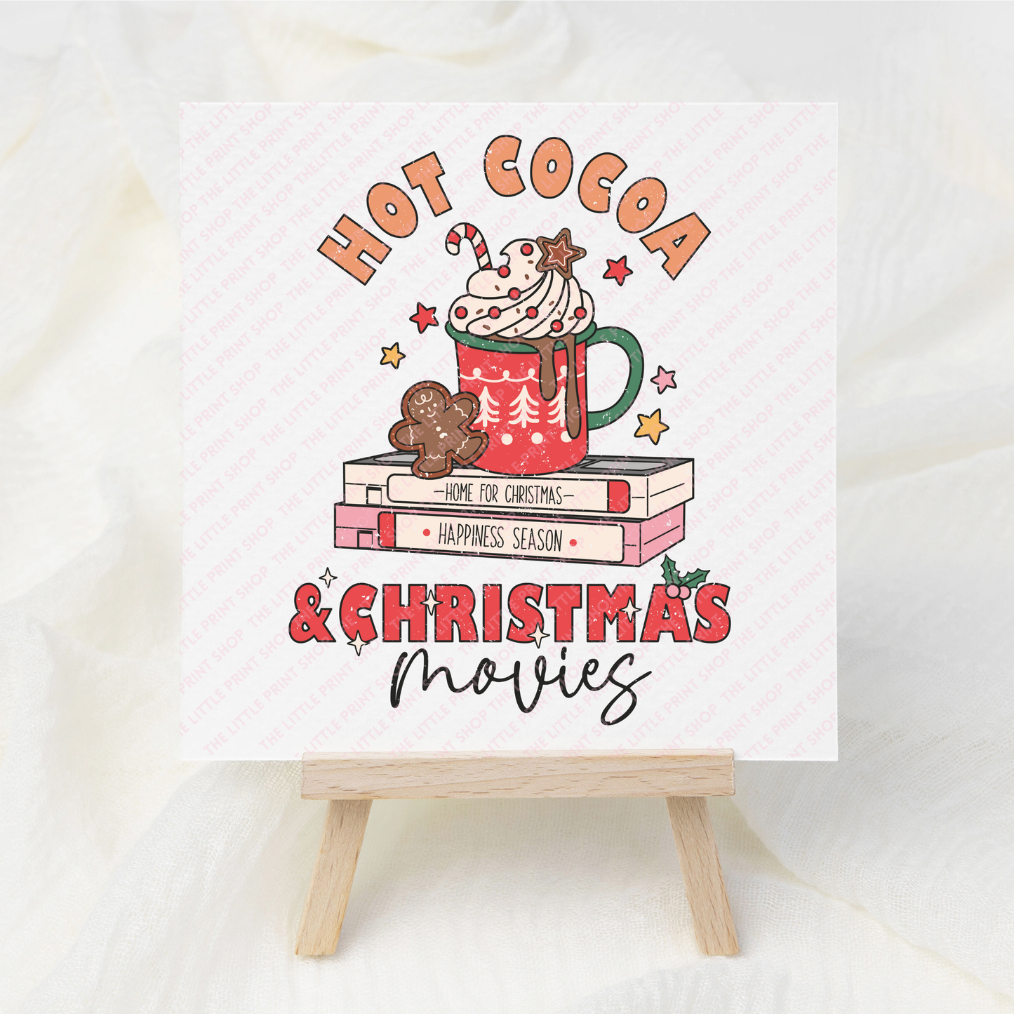 Christmas Movies - UV DTF 3 inch Decal