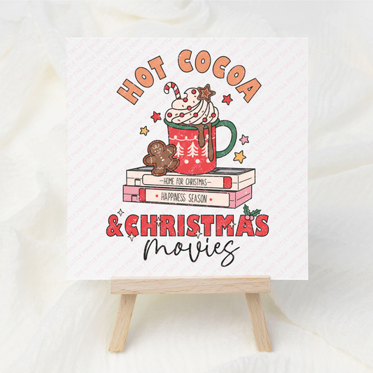 Christmas Movies - UV DTF 3 inch Decal