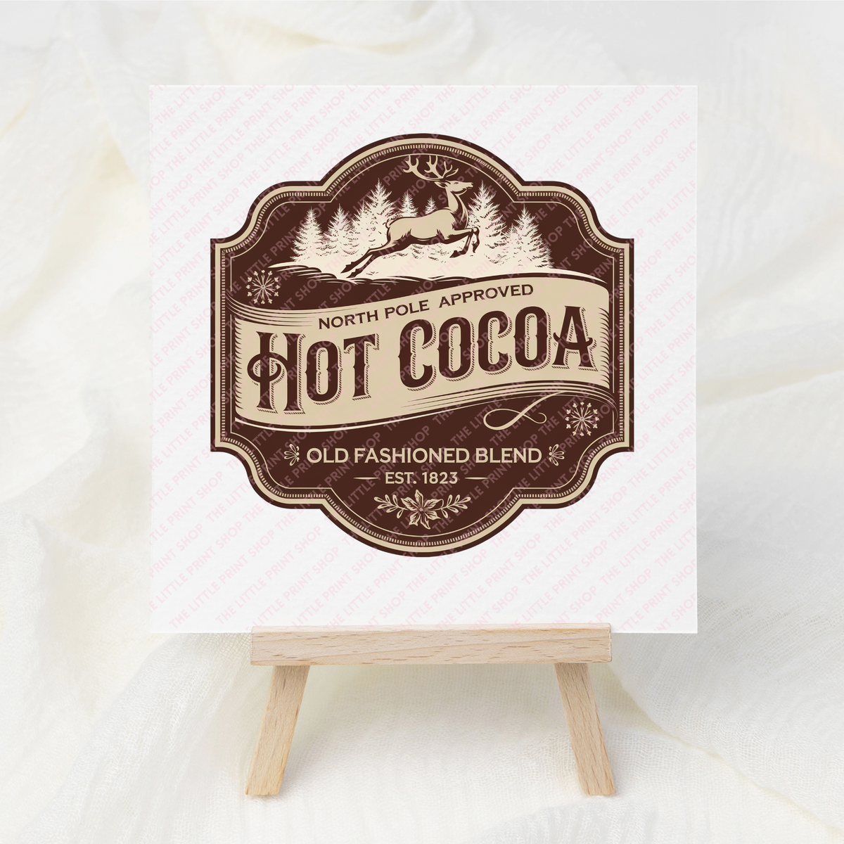 Hot Cocoa - UV DTF 3 inch Decals