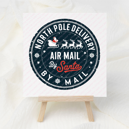 Airmail - UV DTF 3 inch Decals