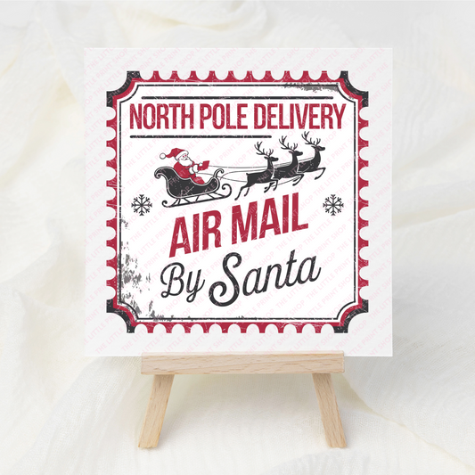Airmail - UV DTF 3 inch Decals