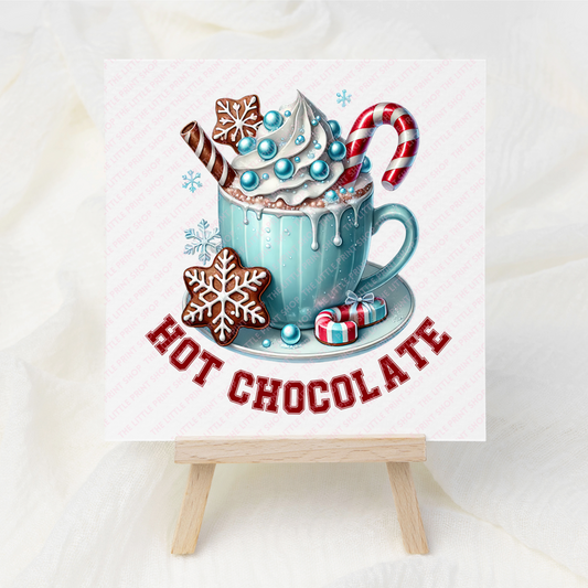 Hot Chocolate - UV DTF 3 inch Decal