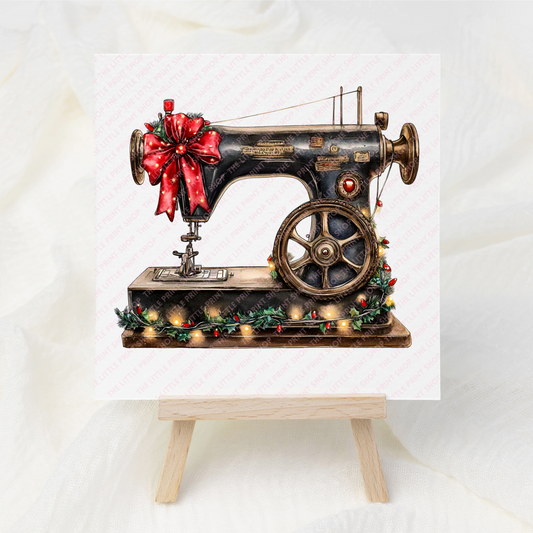Sewing Machine - UV DTF 3 inch Decal