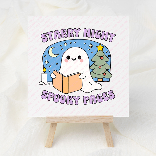 Starry Night - UV DTF 3 inch Decal