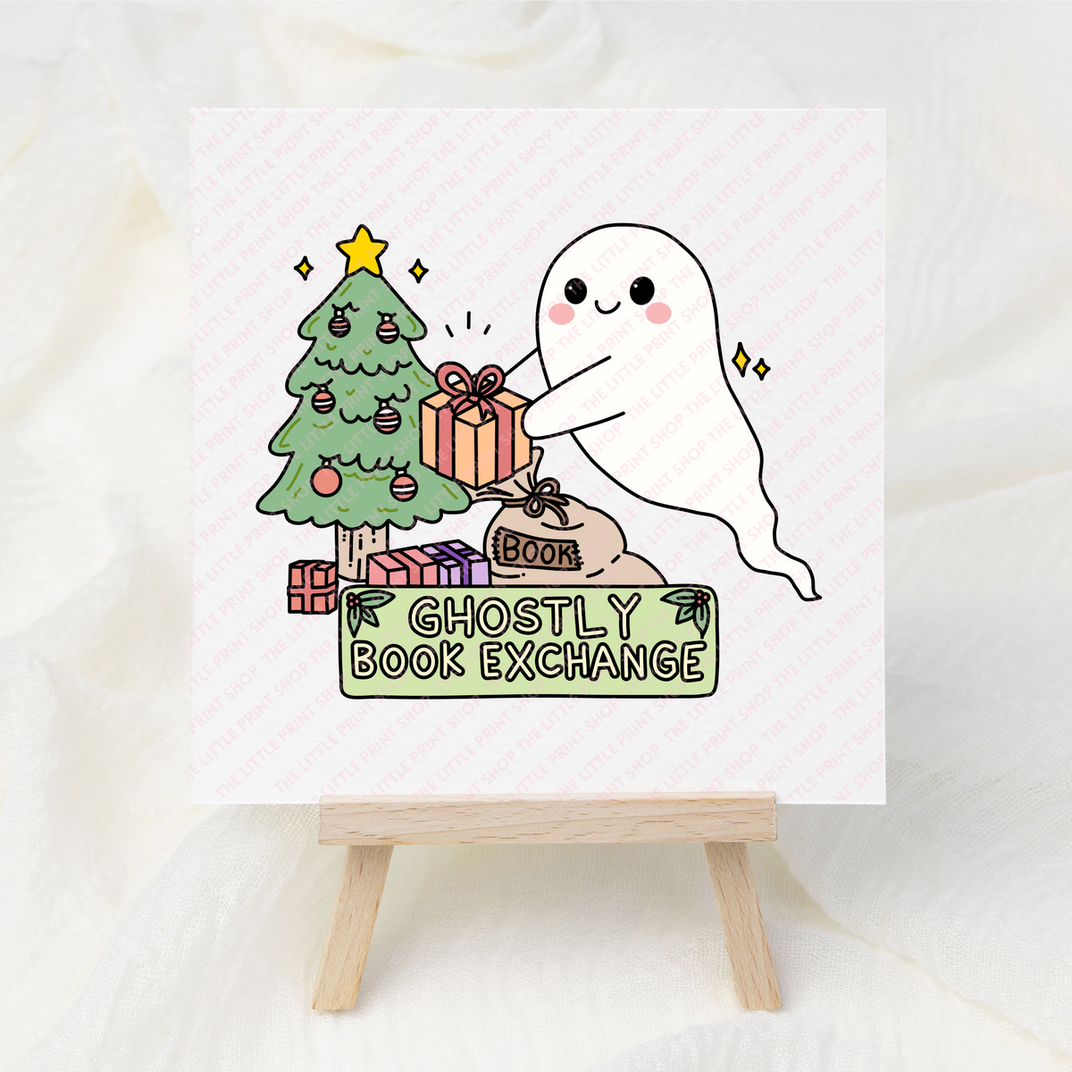 Ghostly - UV DTF 3 inch Decal