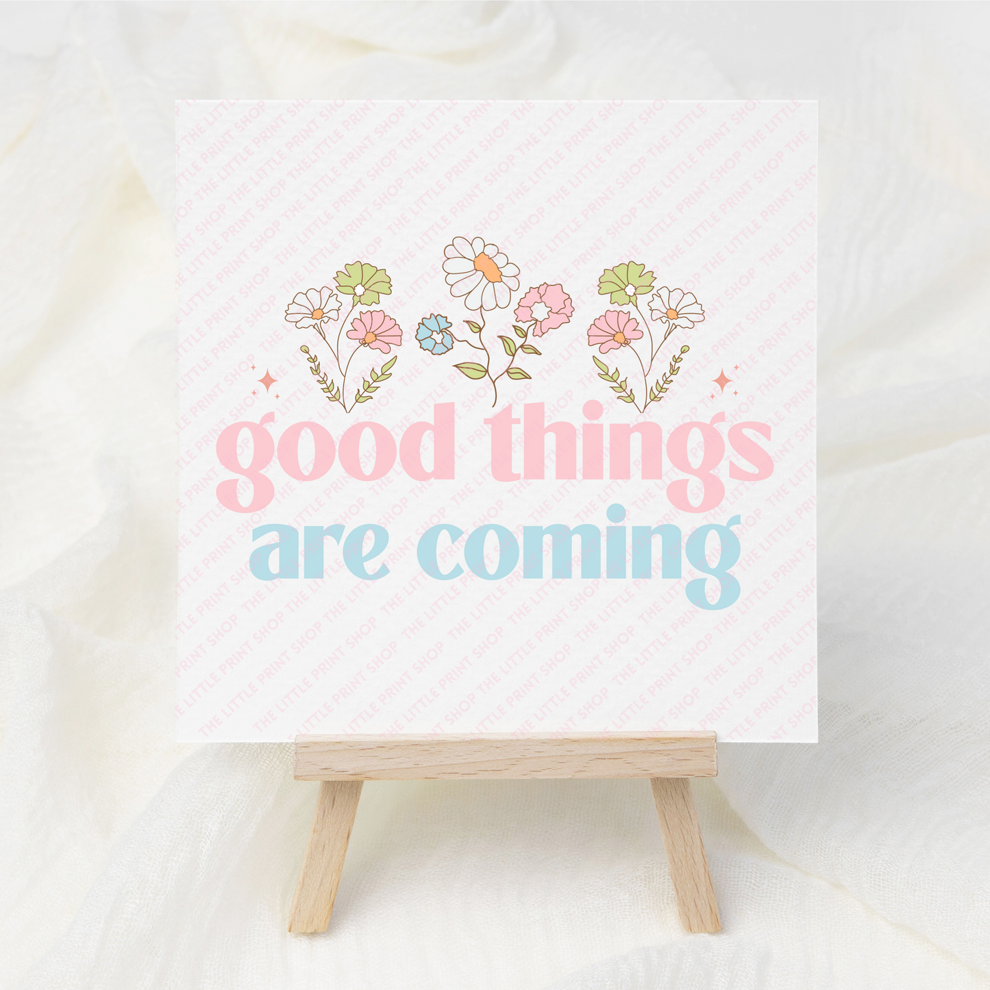 Good Things Are Coming - UV DTF 3 inch Decals