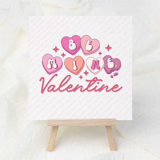 Be Mine - UV DTF 3 inch Decals