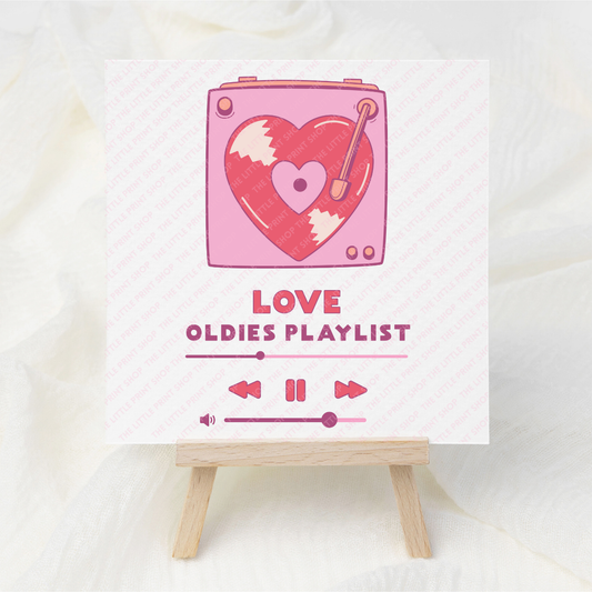 Playlist - UV DTF 3 inch Decals
