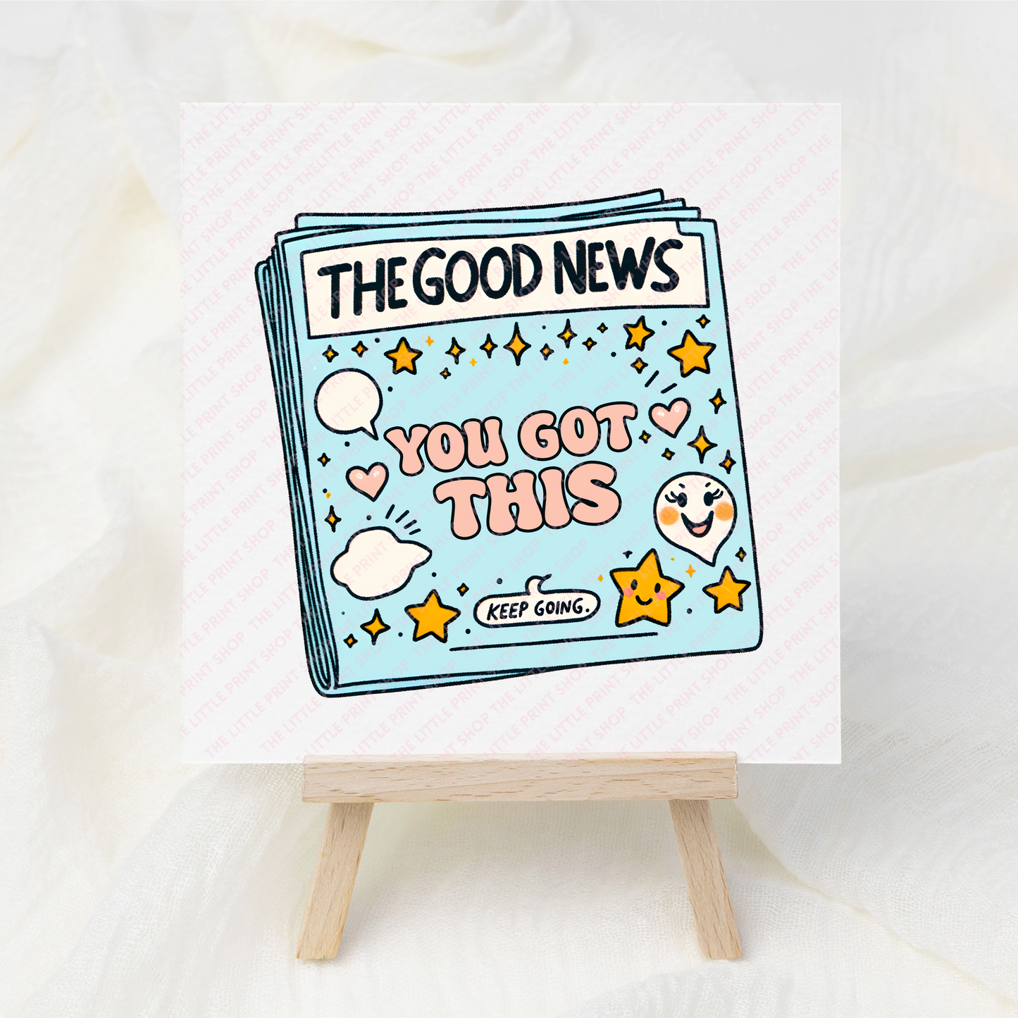 Good News - UV DTF 3 inch Decals