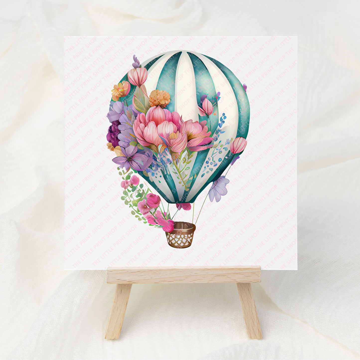 Hot Air Balloon - UV DTF 3 inch Decals