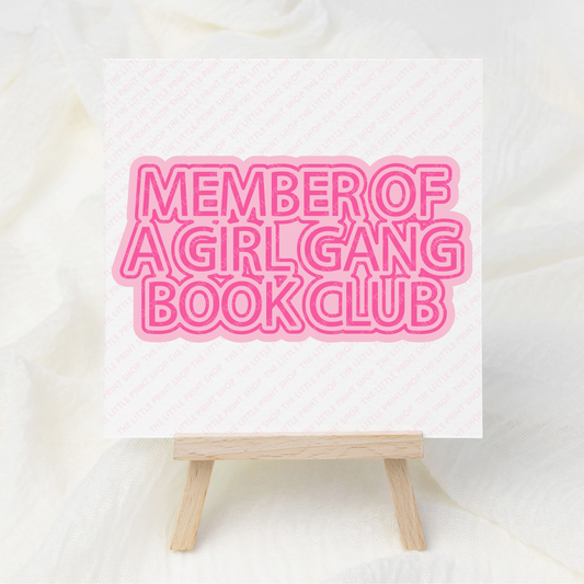 Member - UV DTF 3 inch Decals