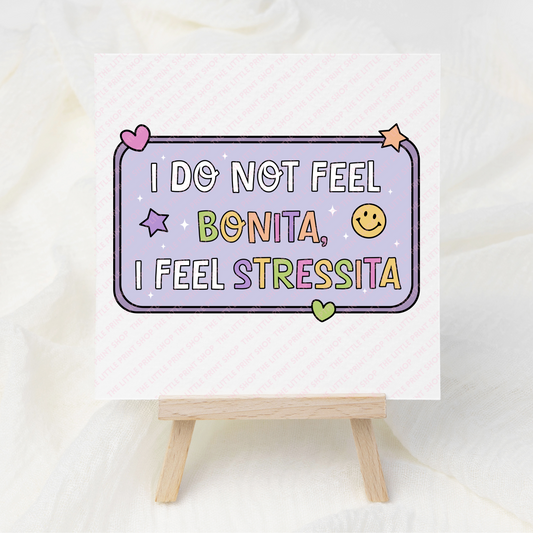 Stressita - UV DTF 3 inch Decals