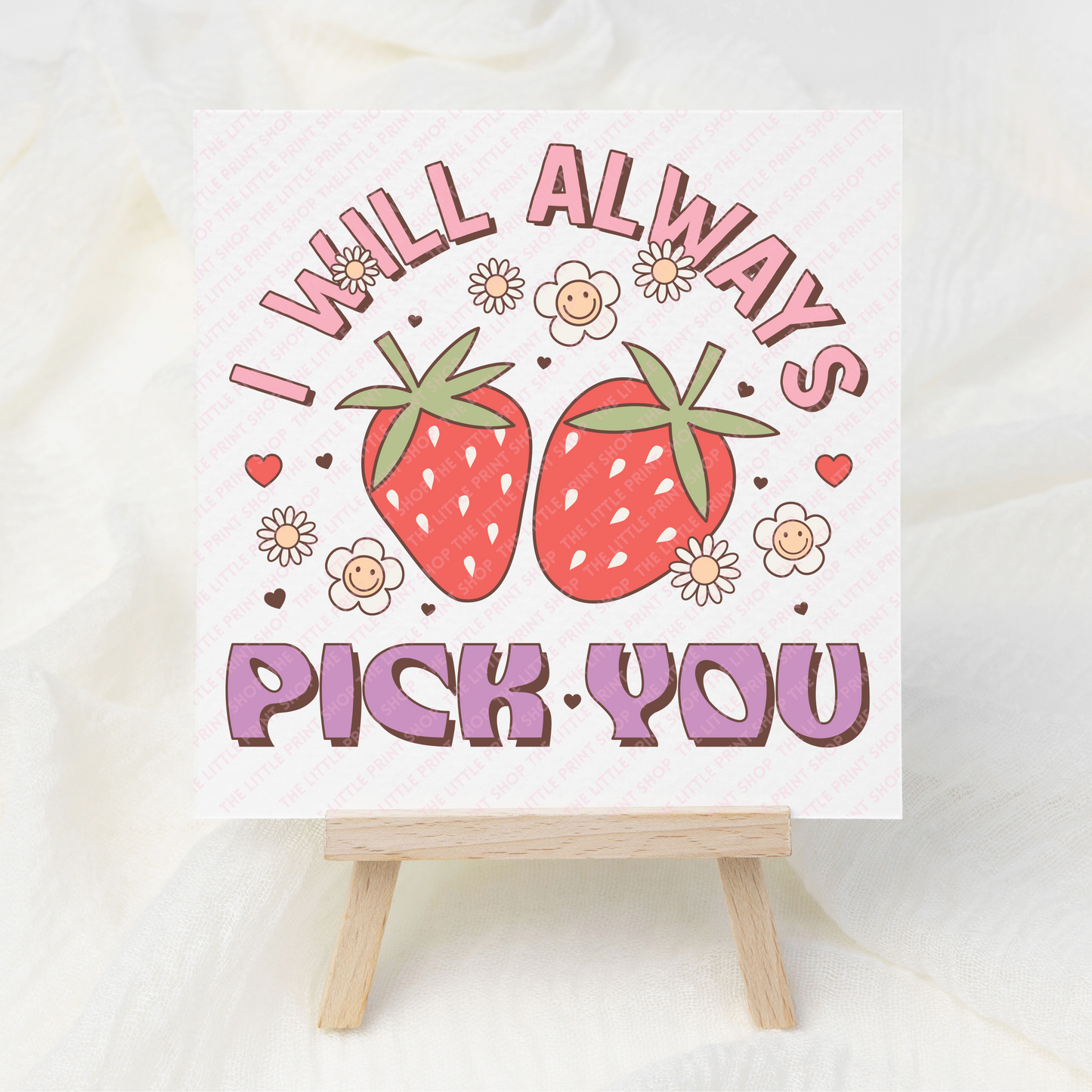 Pick You - UV DTF 3 inch Decals