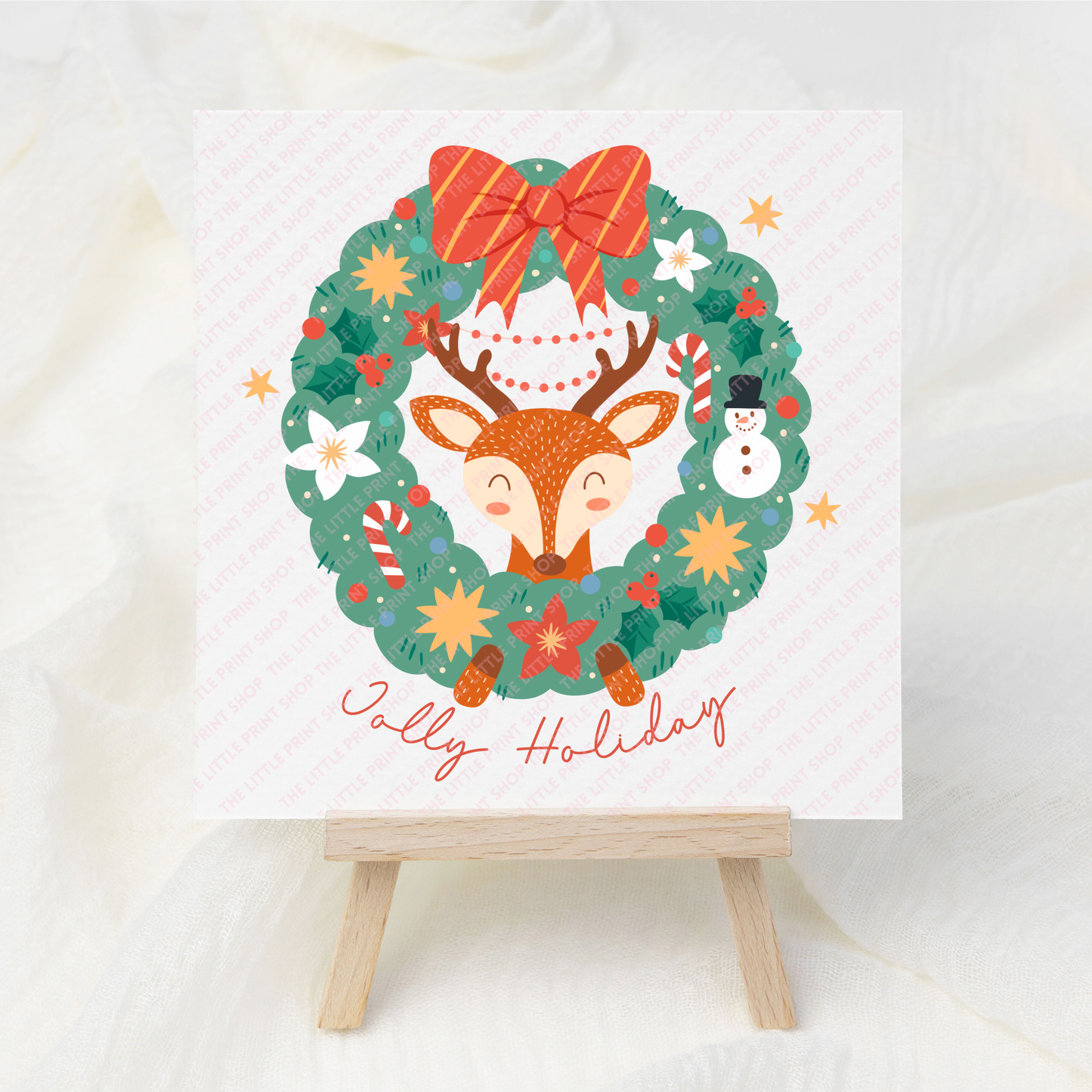Jolly Holiday - UV DTF 3 inch Decal
