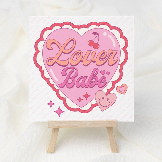 Lover Babe - UV DTF 3 inch Decals