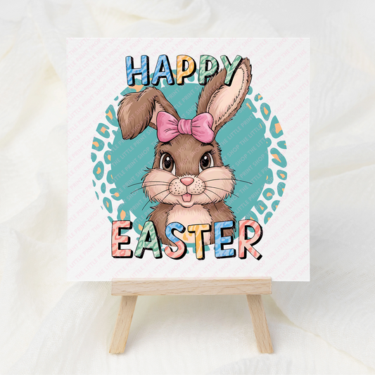 Happy Easter - UV DTF 3 inch Decals