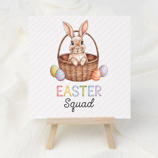 Easter Squad - UV DTF 3 inch Decals