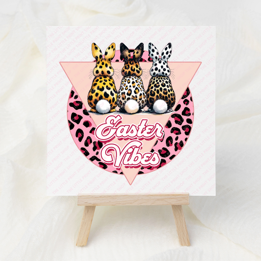 Easter Vibes - UV DTF 3 inch Decals