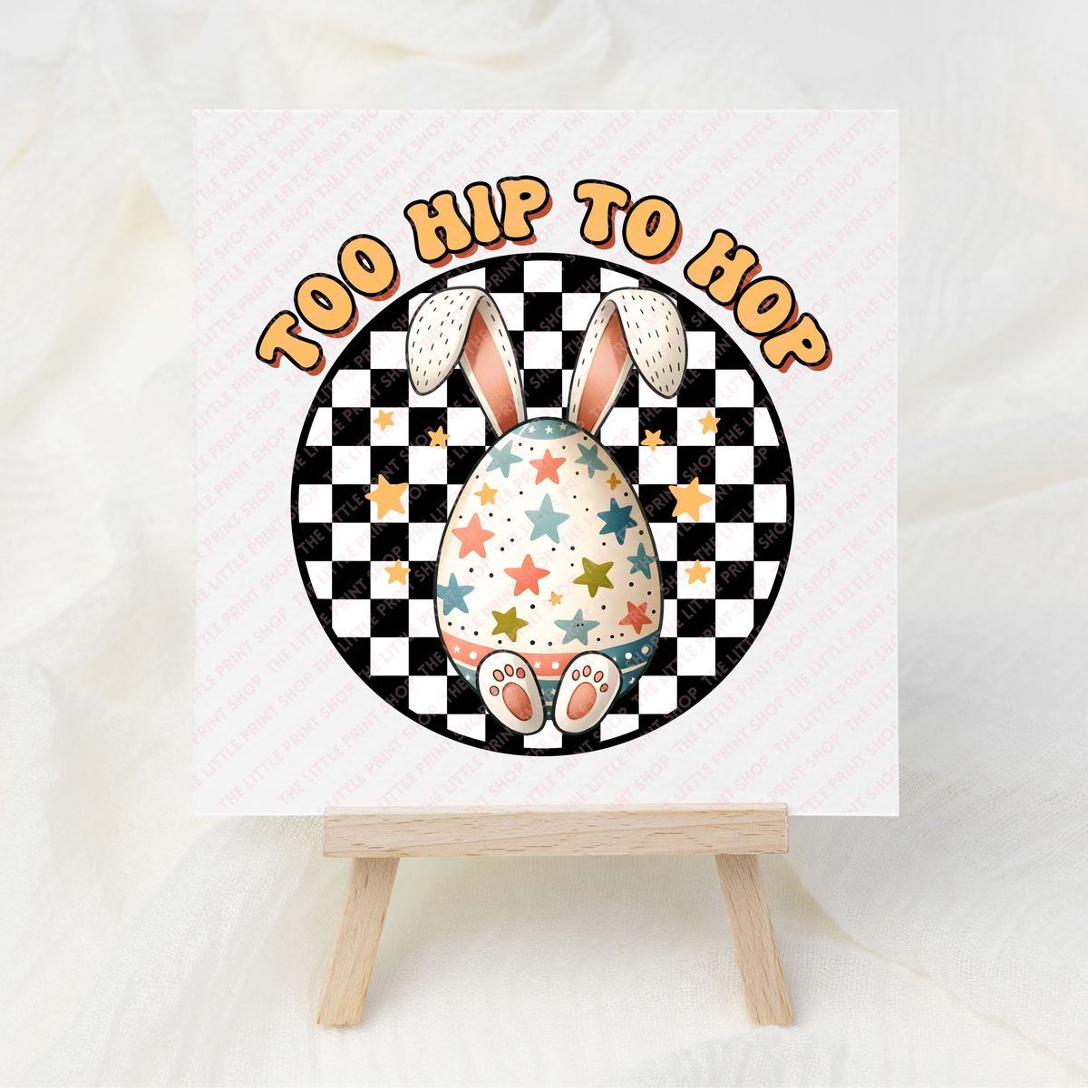 Too Hip To Hop - UV DTF 3 inch Decals