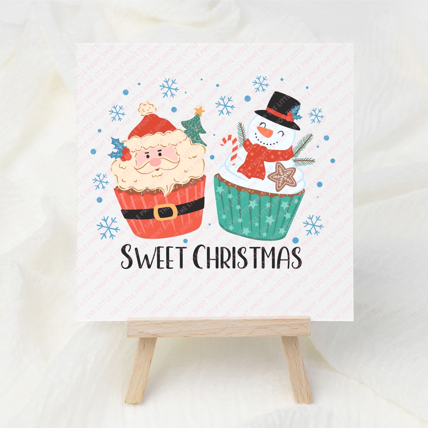 Sweet Christmas - UV DTF 3 inch Decal