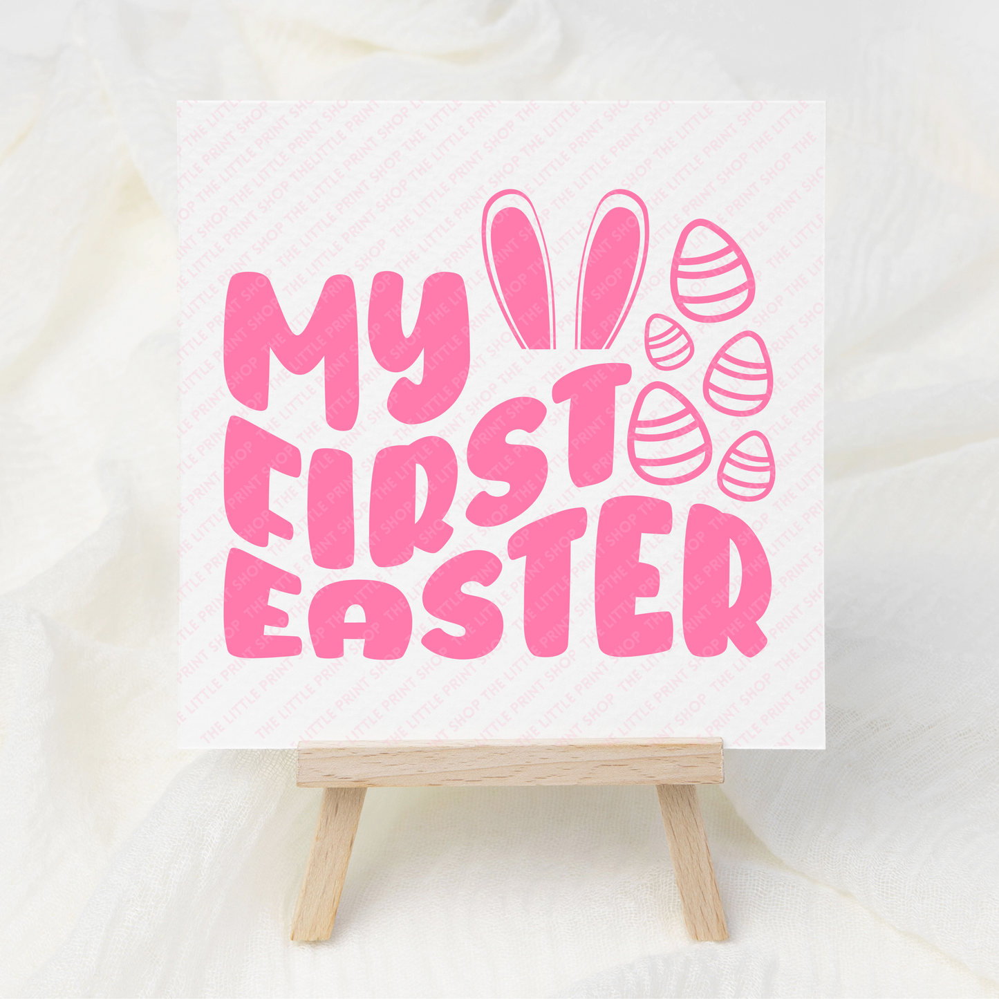 My First Easter - UV DTF 3 inch Decals
