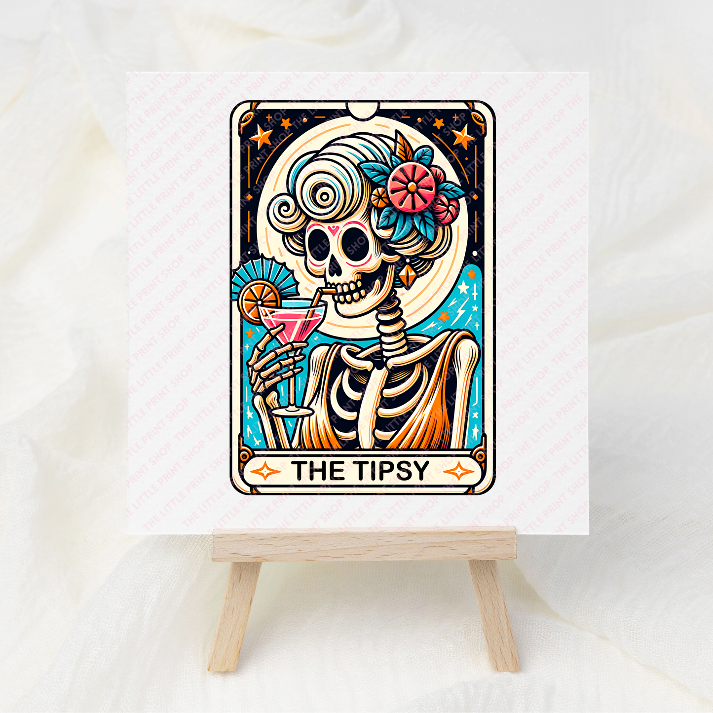 The Tipsy - UV DTF 3 inch Decals