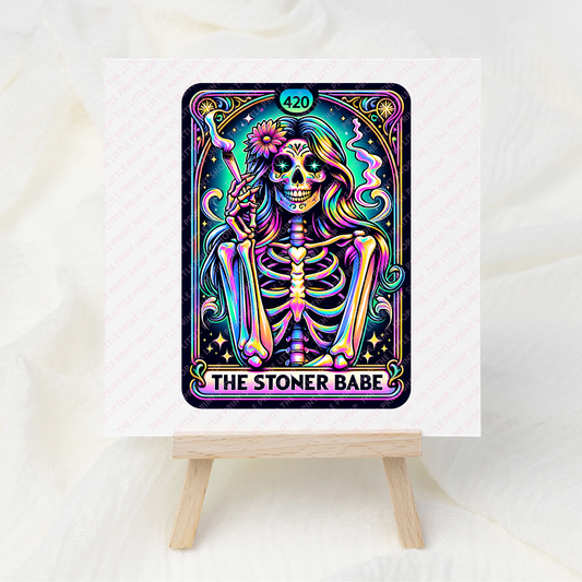 The Stoner - UV DTF 3 inch Decals