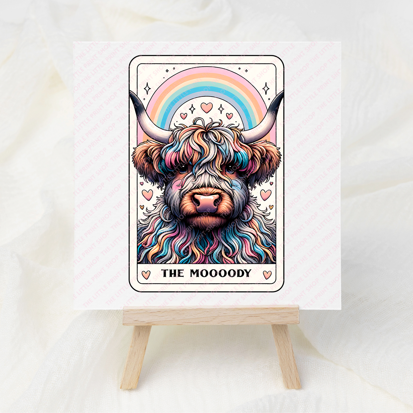 The Moody - UV DTF 3 inch Decals