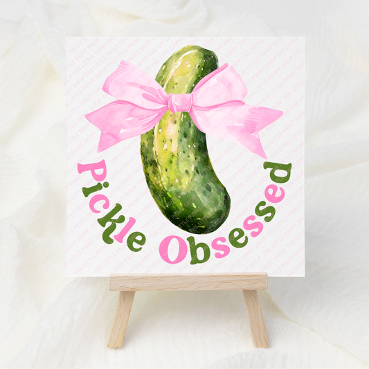 Pickle - UV DTF 3 inch Decals