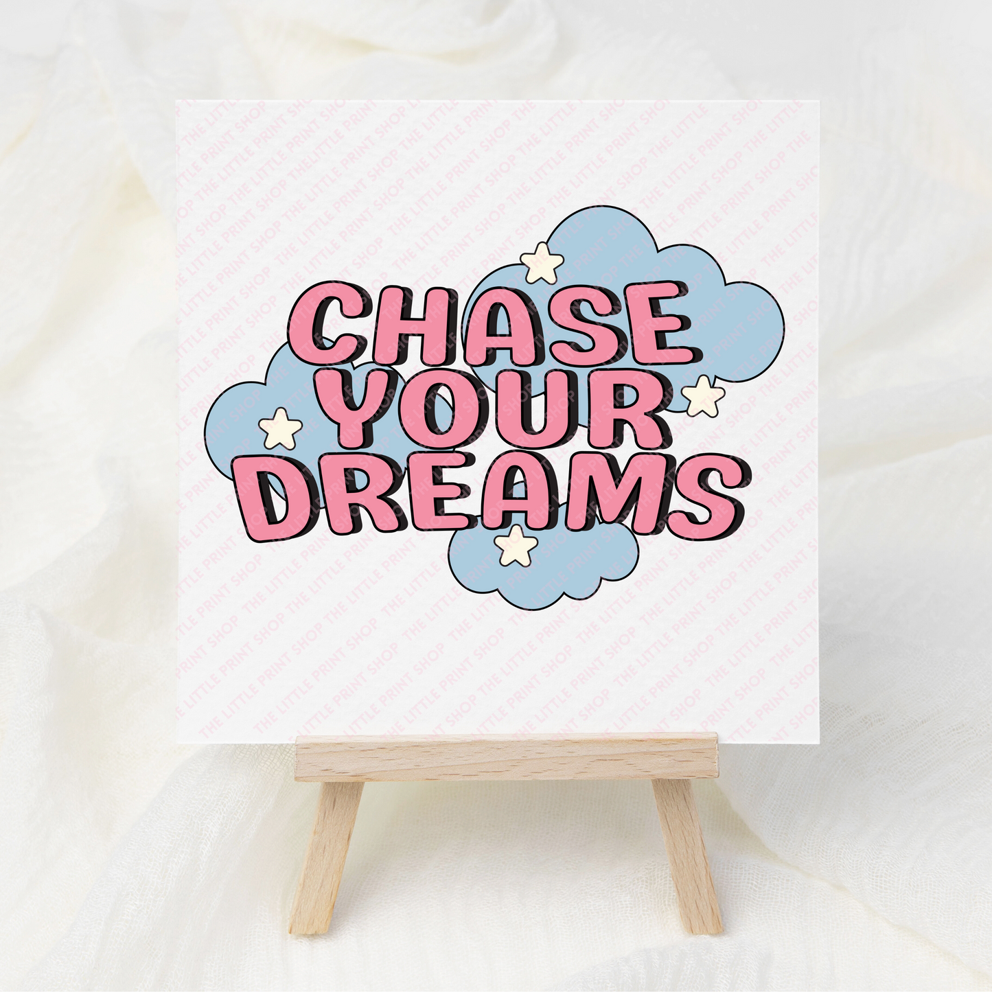 Chase Your Dreams - UV DTF 3 inch Decals