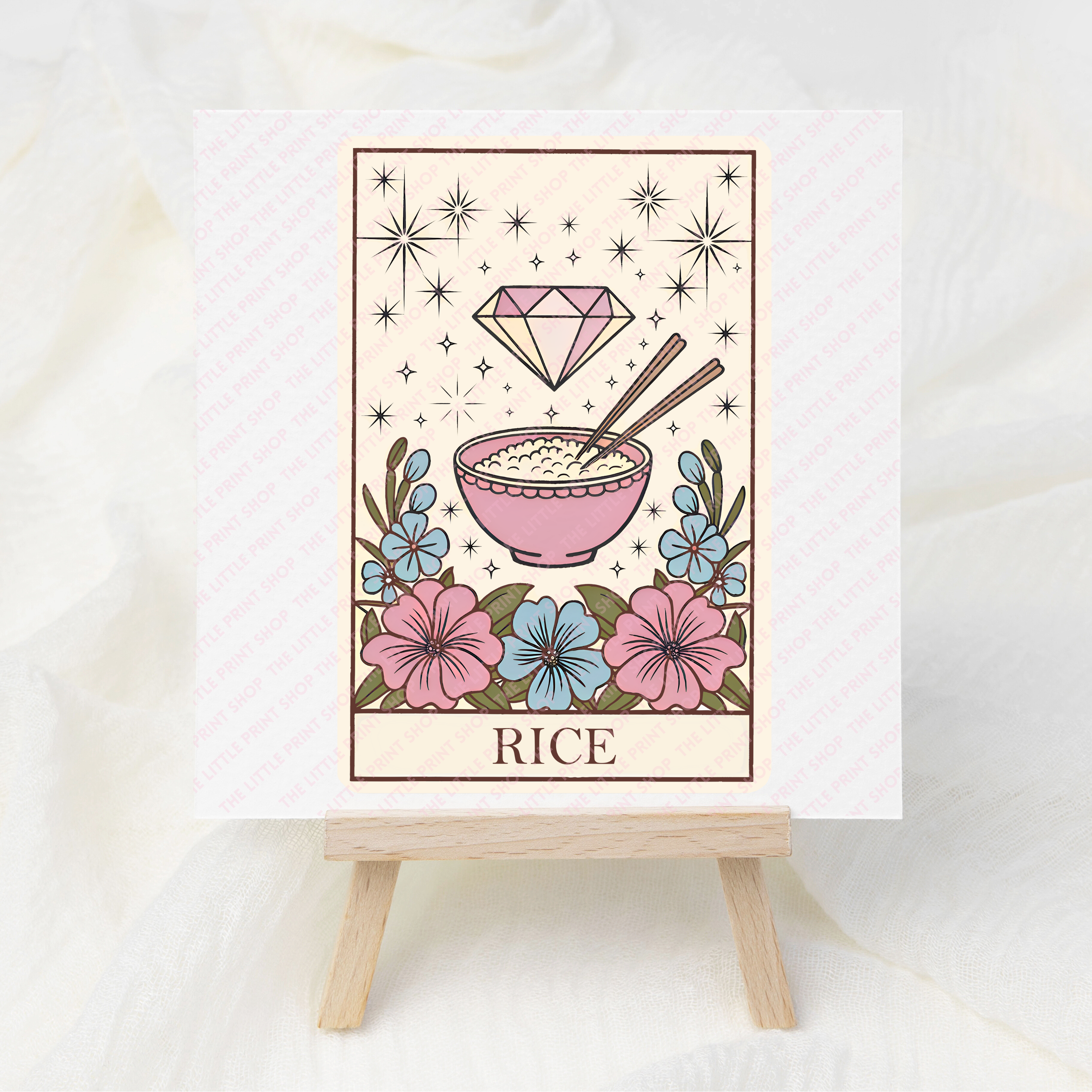Rice - UV DTF 3 inch Decals – Little Print Shop