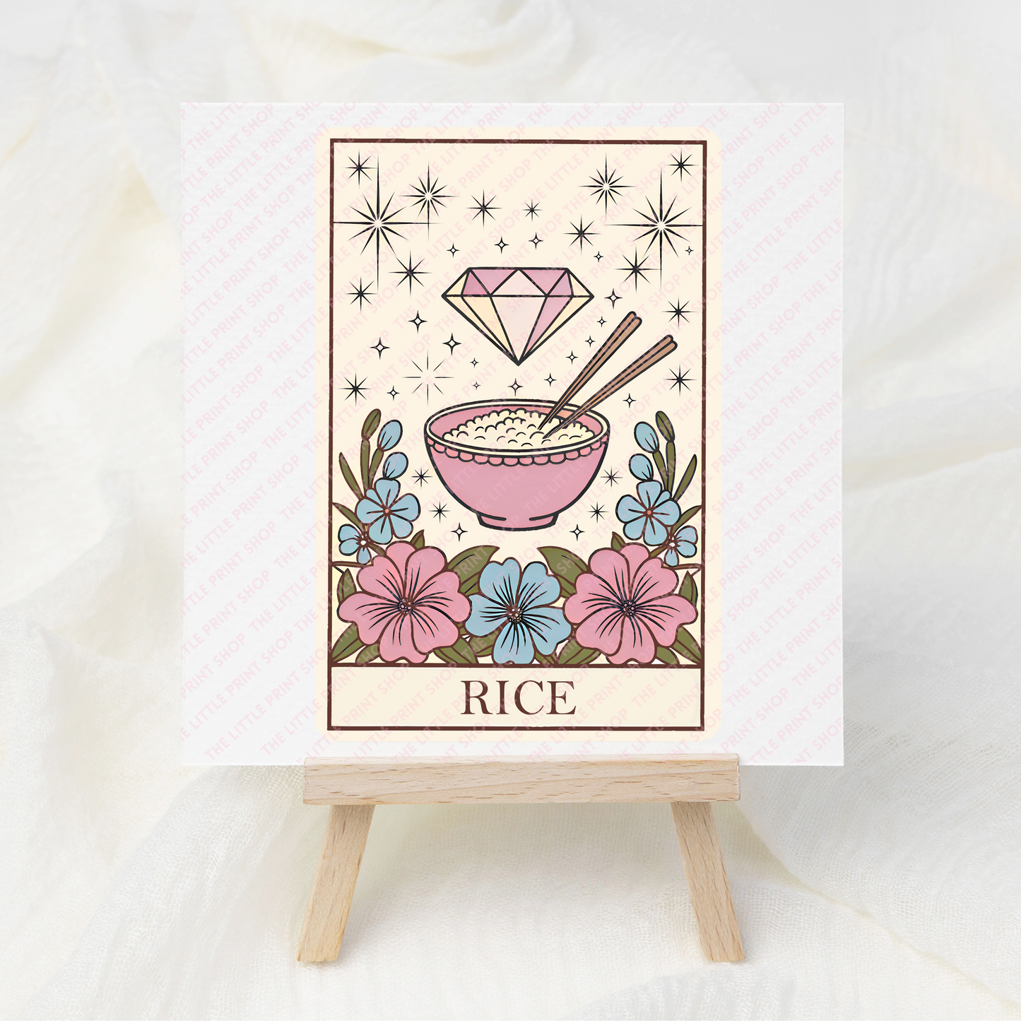 Rice - UV DTF 3 inch Decals