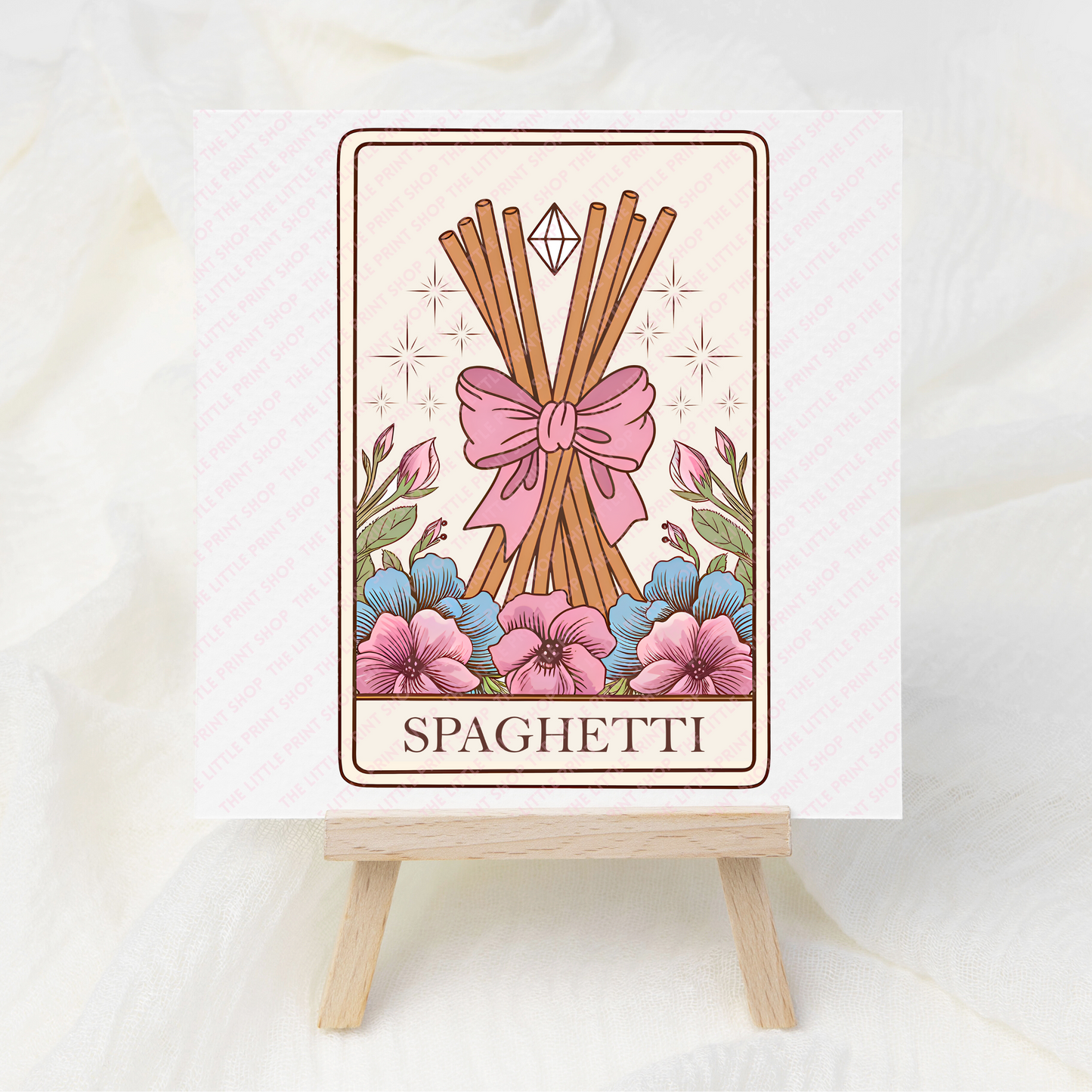 Spaghetti - UV DTF 3 inch Decals