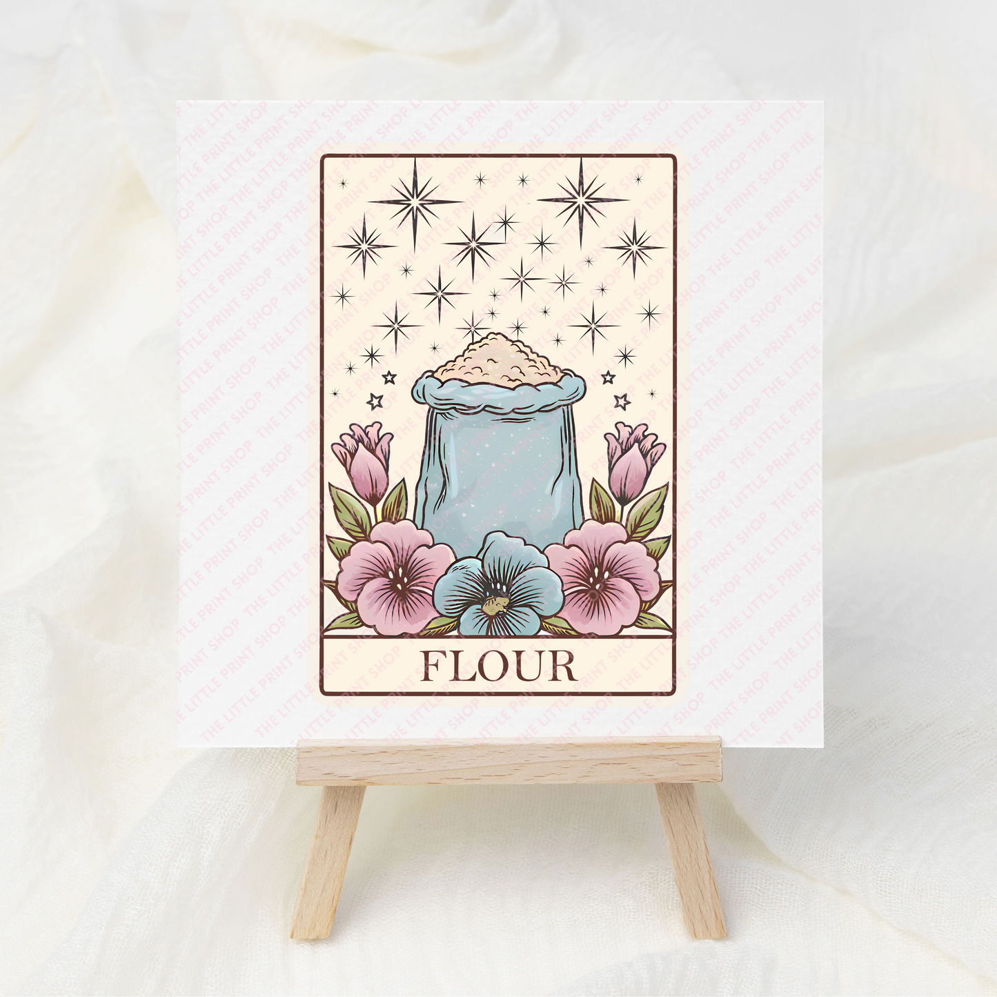 Flour - UV DTF 3 inch Decals