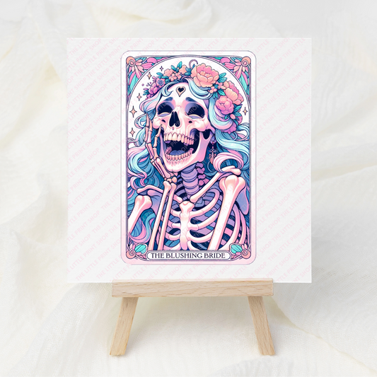 Blushing Bride - UV DTF 3 inch Decals