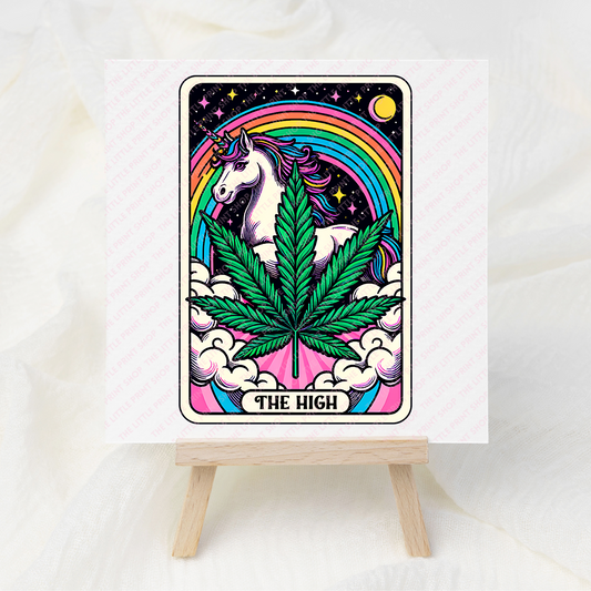 High - UV DTF 3 inch Decals