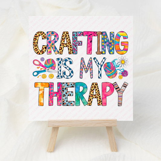 Crafting Therapy - UV DTF 3 inch Decals