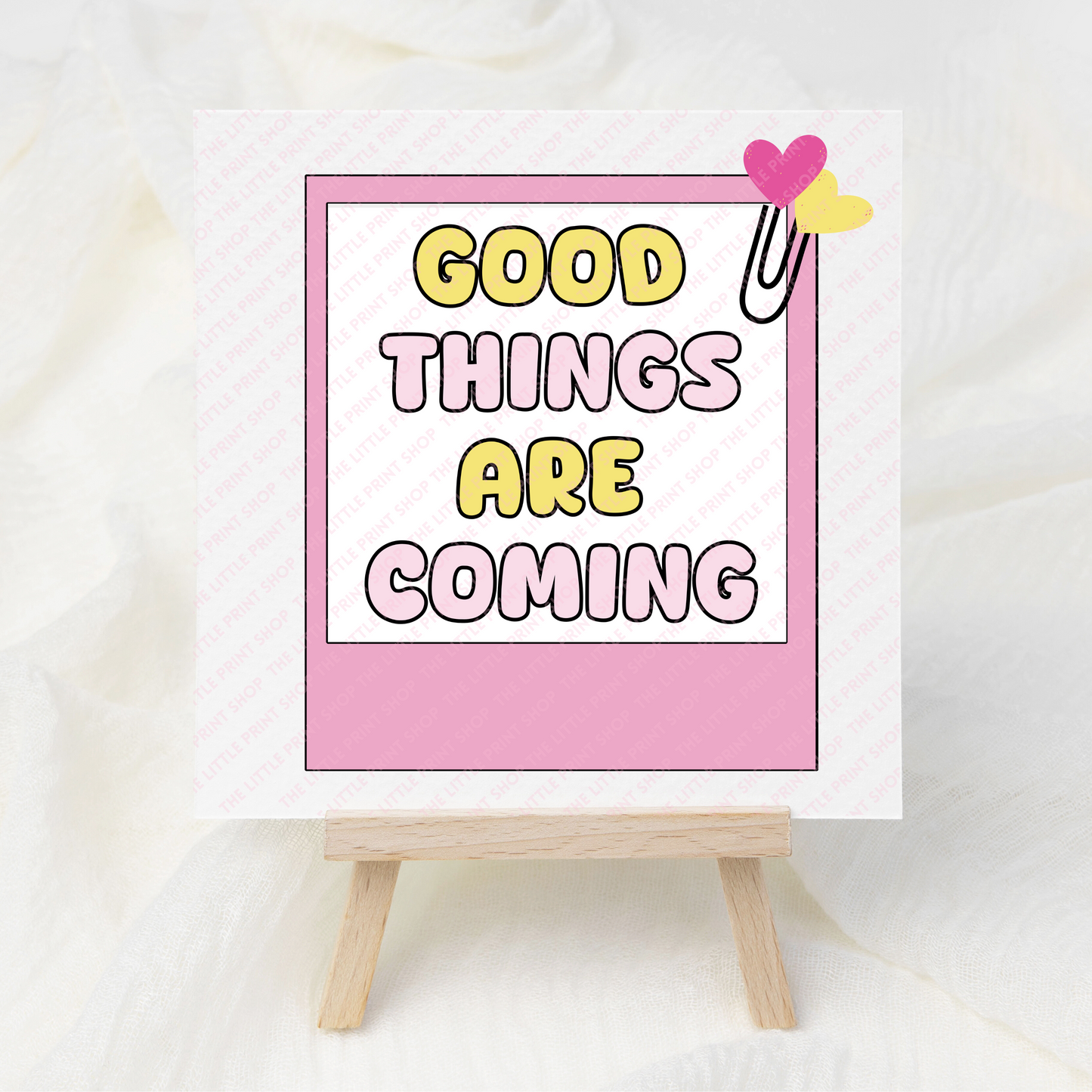 Good Things Are Coming - UV DTF 3 inch Decals