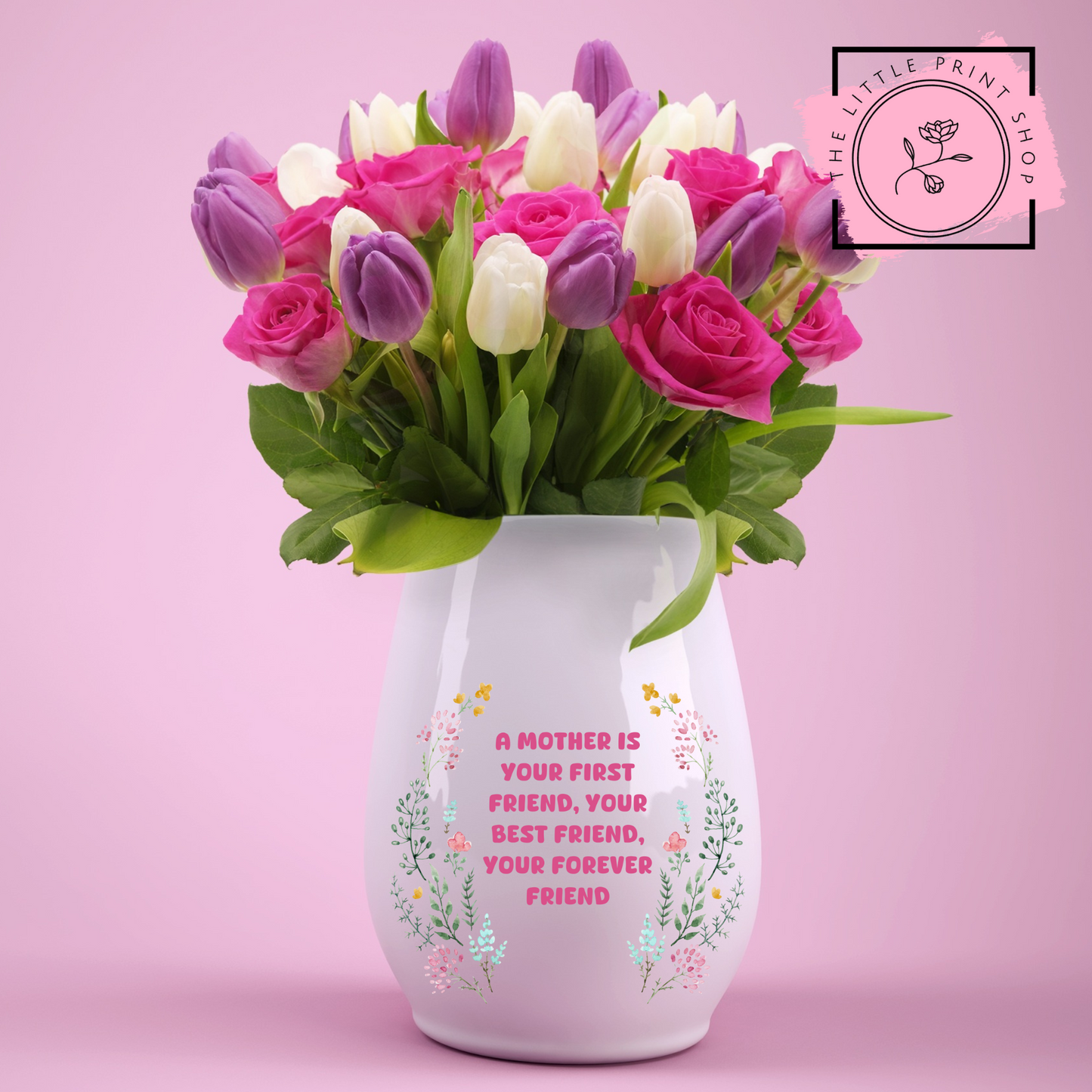 Mother's First - UV DTF 4 inch Decals