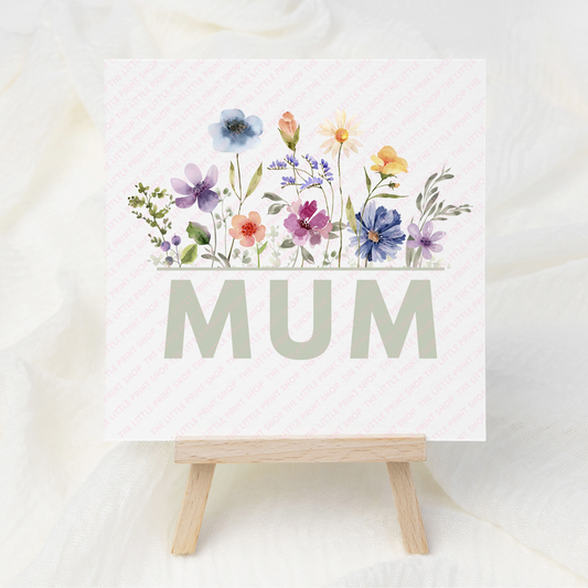 Mum - UV DTF 3 inch Decals