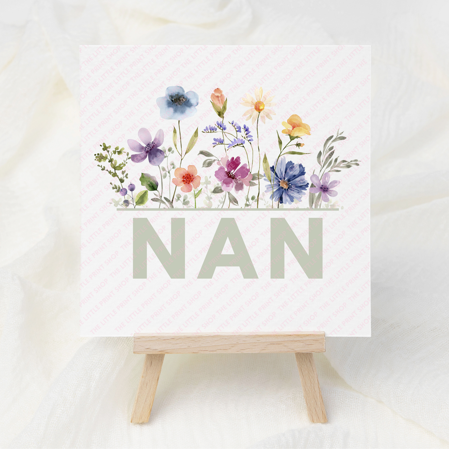 Nan - UV DTF 3 inch Decals