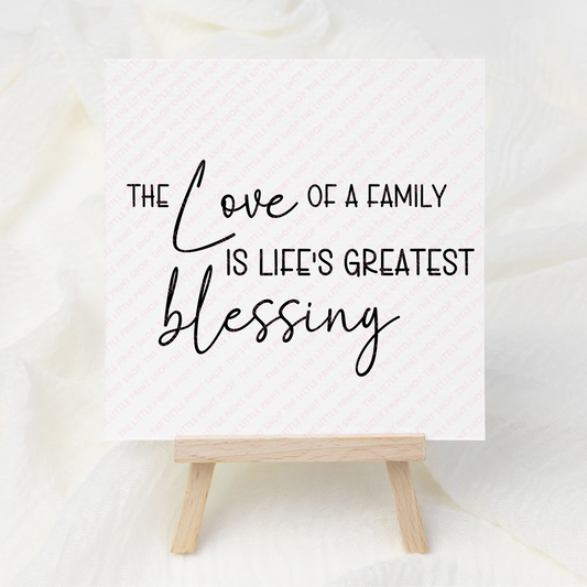 Greatest Blessing - UV DTF 3 inch Decals
