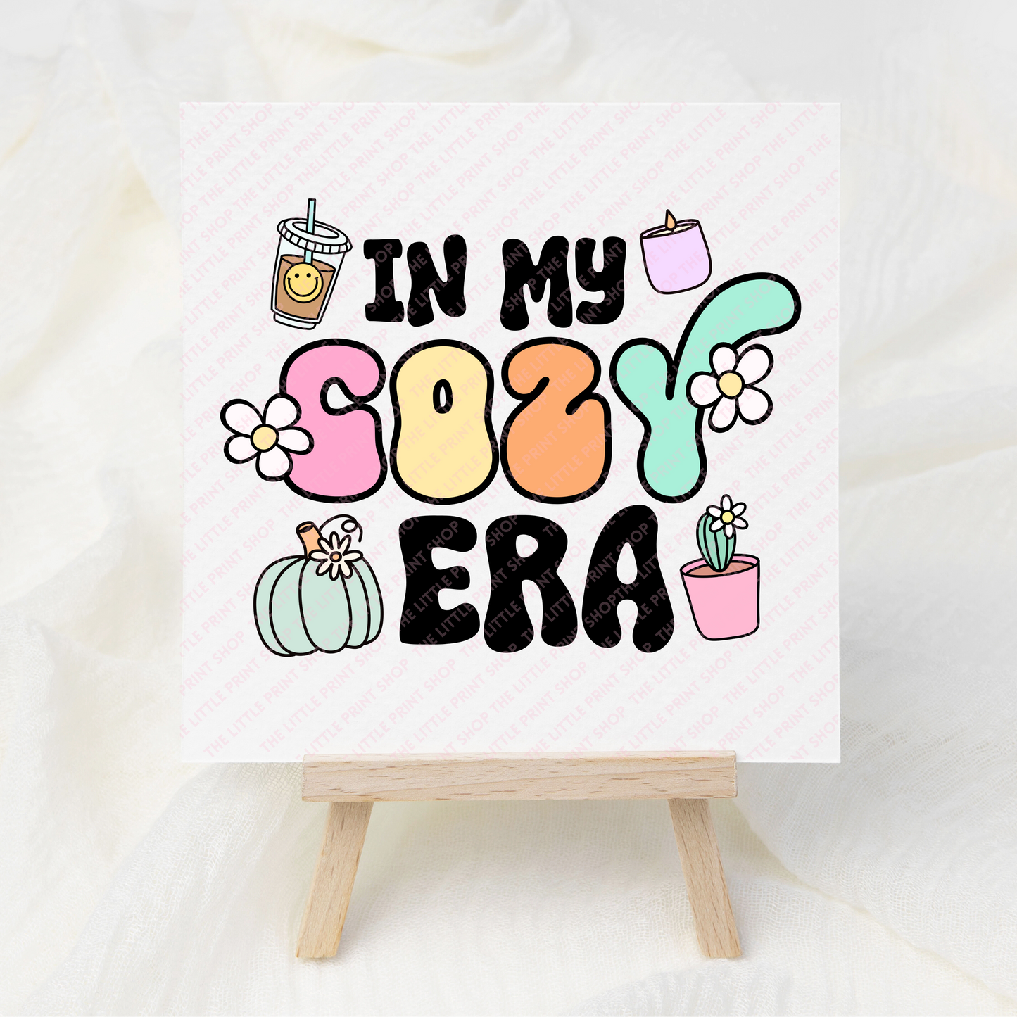 Cozy Era - UV DTF 3 inch Decals