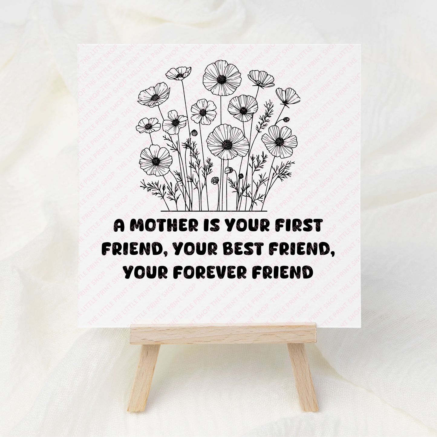 Mother's First - UV DTF 3 inch Decals