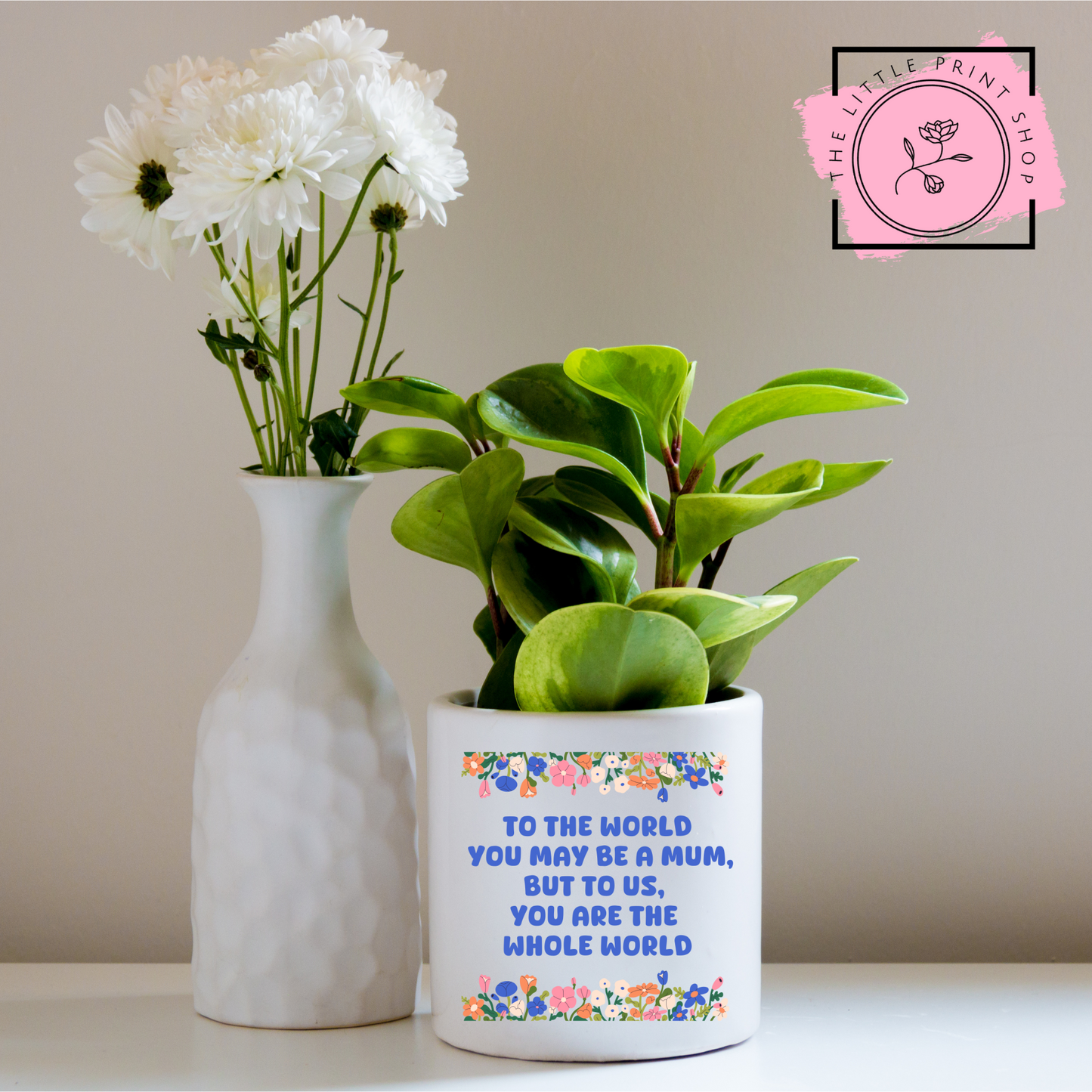 To The World - UV DTF 4 inch Decals