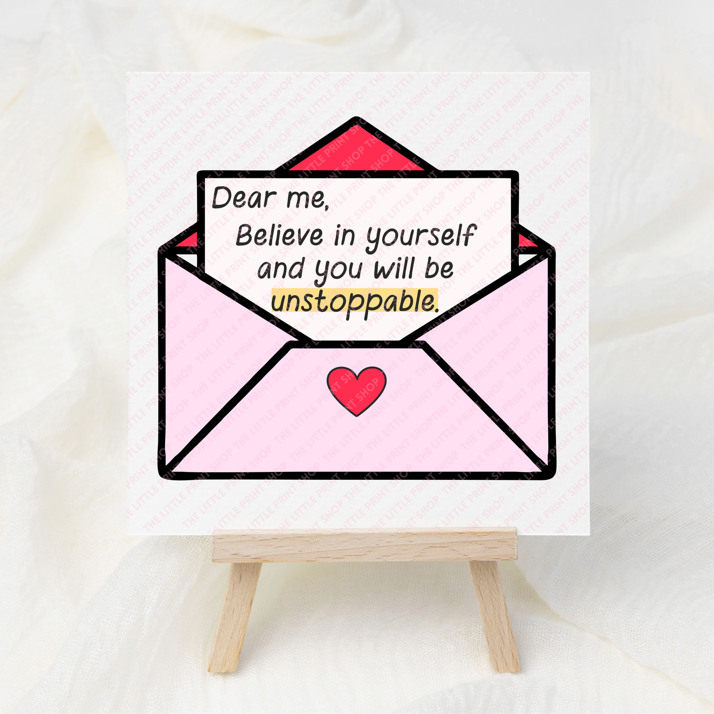 Dear Me Letter - UV DTF 3 inch Decals